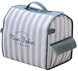 サンデシカ ベビーケアケース グレーストライプ 5720-9999-09