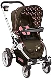 Mia Moda Atmosferra Stroller, Browny Rose by Mia Moda