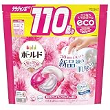 Bold ボールド 洗濯洗剤 ジェルボール 4in1 プレミアムブロッサム 詰め替え 110個 [大容量]