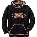 Legendary Whitetails Trucked Up Camo Ford Hoodie Black X-Large [並行輸入品]
