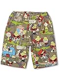 (ヒステリックミニ) Hysteric Mini WOODLAND COMIC CAMOUFLAGE総柄 ヒザ上丈 ショートパンツ 110cm WOODLANDCAMO