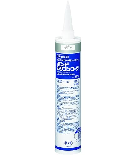 Amazon.co.jp: コニシ ボンド シリコンコーク グレー 330ml 1箱