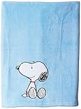 Bedtime Originals Hip Hop Snoopy Blanket, Blue by Bedtime Originals