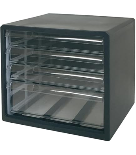 Amazon | コクヨ レターケース UNIFEEL 仕切板 深型 横仕切り 透明 2個