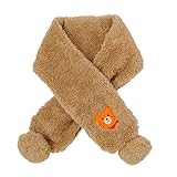 MIKIHOUSE HOTBISCUITS（ミキハウスホットビスケッツ）ぼん天付き シープボアマフラー -,ベージュ