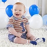 ベビーアスペン Baby Aspen 女の子用 First Birthday半袖ボディスーツxチュチュスカートxヘッドバンド超豪華3点セット [並行輸入品]