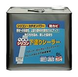 ニッペ 水性シリコン下塗りシーラー 8L 透明