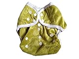 One Size Fit Most - Diaper Covers for Prefolds/Regular Inserts MINKY - GREEN by BubuBibi [並行輸入品]