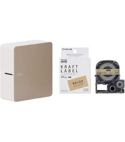 Amazon | 【セット買い】キングジム(Kingjim) ラベルプリンター スマホ