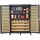 60 " Super Wide Heavy Dutyストレージキャビネットwith 185超ビン