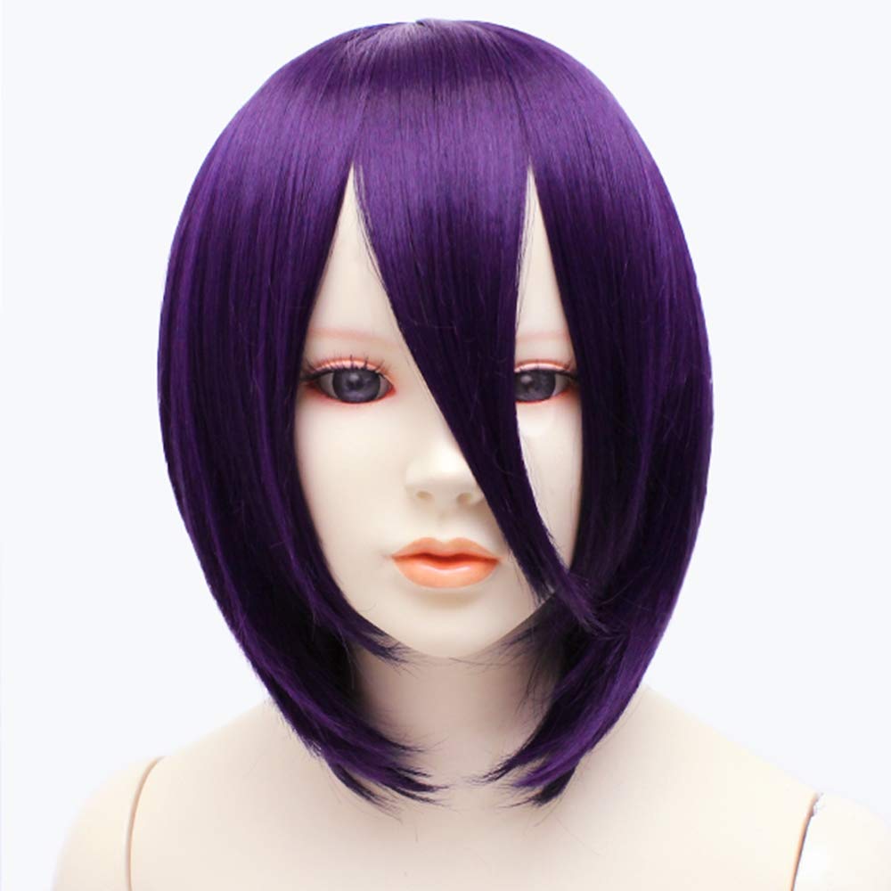 airily(エアリー) カスタムショート ゴシックバイオレット | コスプレウィッグ ショート 耐熱 フリーサイズ 加工 男装 | 紫色 原色