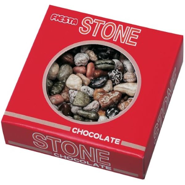 Amazon フィエスタ ストーンチョコ プラ容器入 100g フィエスタ チョコレート菓子 通販