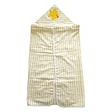 フェイラー バスポンチョ フィッシュ バスタオルポンチョ Fisch Chenille Bath poncho (イエローホワイト)