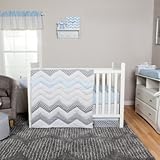Trend Lab Blue Taffy Chevron 5-Piece Crib Bedding Set=the most useful items for your baby! by Trend 