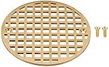 Jones Stephens C60804 5.196 Polished Brass Heavy Duty Strainer [並行輸入品]