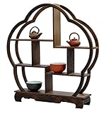 Newone 中国風 珍品棚 アンティーク風 アンティーク風 飾り棚 (Size-1321)