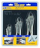 IRWIN Tools VISE-GRIP Locking Pliers Set, Original, 3-Piece (1771880) [並行輸入品]
