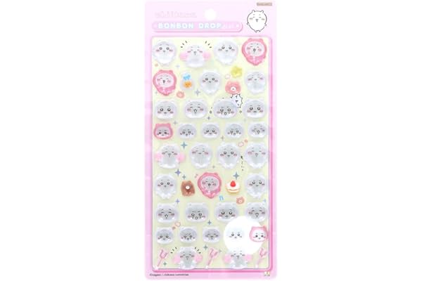 サンスター文具(Sun-Star Stationery) ちいかわ グッズ ボンボンドロップシール ちいかわ S8542899