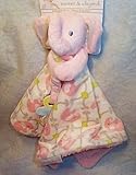 Blankets & Beyond Pink Elephant Pacifier Holder by Blankets & Beyond [並行輸入品]