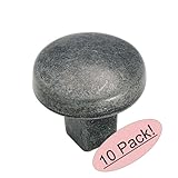 Amerock Forgings Castings 1 – 1 / 4インチ直径ノブ、錬鉄# bp4425-wi