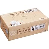 カウネット ラテックス手袋　粉付　Ｓ　１００枚×３０箱