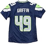 Nike shaquill Griffinシアトル・シーホークスチームカラーユースゲームジャージー youth large 14-16