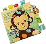 MOMO　知育玩具　教育　タギーズ おさるさんと冒険へ！ さわって楽しい布の絵本　子供　キッズ　赤ちゃんの読本　