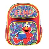 Medium Backpack - Sesame Street - Elmo ABC Reading [並行輸入品]