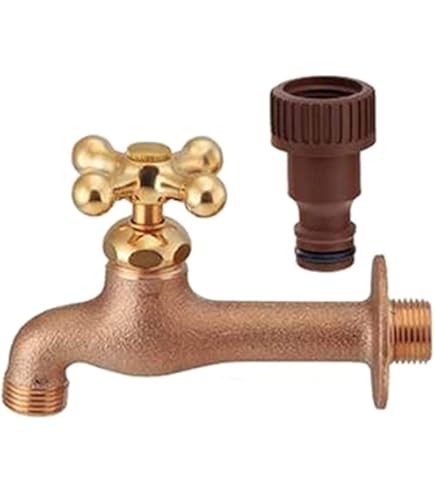 Amazon | カクダイ ビールサーバー型水栓 トール ゴールド 721