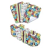 Dr. Seuss Alphabet Seuss Bouquet Bib and Burp Cloth Set by Dr. Seuss [並行輸入品]