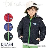 (ディラッシュ) DILASHリバーシブル中綿入り星柄ジャケット/冬 アウター 防寒 80 ネイビー
