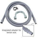 spares2go排水ホースの拡張子Electrolux食器洗い機2.5 M、18 mm / 22 mm )