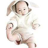 セーター ベビー服 子供服 パーカー ニット フード付き 12ヶ月-5歳 可愛い 暖かい トップス カジュアル hibote