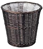 ちどり産業 鉢カバー・ポットカバー 40cm 40-84 ブラウン