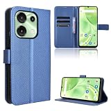 For UMIDIGI G9X/G9 5G/G9A/G9T/G9C ケース 手帳型【BAOLINTX】 高級PUレザー 携帯ケース 耐衝撃 軽量 薄型 カード収納 横置き機能 対応 指紋防止 カバー マグネット 全面保護 UMIDIGI G9X/G9 5G/G9A/G9T/G9C カバー (ブルー)