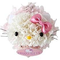 Amazon｜【フラワート】プリザーブドフラワー ハローキティ