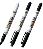 新品マイネームペン2種類359本 Amazon | サクラクレパス 名前ペン 油性 マイネームツイン 黒 3本 YKT3