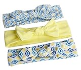 Nice Days（ナイス　ディズ） 　ベビーヘアバンド　可愛いアメリカ風　ヘアクリップ ヘアアクセサリー　3本セット (E)