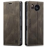 シャープ AQUOS Sense8(SH-54D/SHG11/SH-M26)ケース 手帳型 シャープセンス8ケース sh-54dケース shg11ケース sense8スマホケース アクオスセンス8ケース case RFID 磁気防止 スキミング防止 内蔵 マグネット式 スタンド機能 薄型 (AQUOS Sense8 SH-54D/SHG11/SH-M26対応) レトロコーヒー