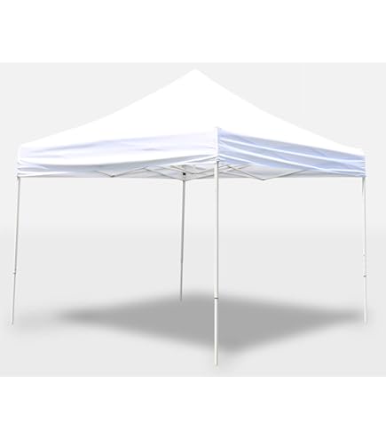 Amazon | Fungoal かんたん ワンタッチ テント 2x2m [ ホワイト 白