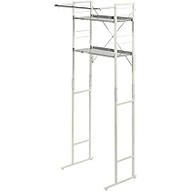 Amazon｜川口工器 ランドリーラック ステンレス 棚 カラー ホワイト