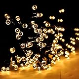 ソーラー ガーデンライトイルミネーションライト 200球 22mお正月 バレンタインデー 結婚式 飾り led 屋外 防水飾り 太陽光 ストリングライト 室内 電飾 点滅 家 ソーラー ストレートライ