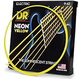 DR エレキ弦 NEON ニッケルメッキ イエロー カラー コーテッド .009-.042 NYE-9