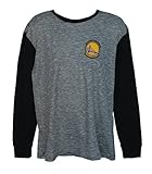 Golden State Warriors大人用サイズLarge長袖Thermalコアシャツ – ブラックとグレー