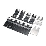 KKmoon 12点セット ブレード カットソー 振動鋸刃 マルチツール用 替刃 スクレーパー 先端工具 メタル・木材適用 日立 マキタ ボッシュ BOSCH適応