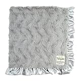 マイブランキー / Luxe Bella W/Ruffle ラックス ベラ ベビー ギフト myblankee マイ ブランキー ブランケット 03/Silver [並行輸入品]