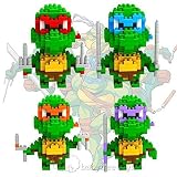 4pcs /セットナノブロックLozダイヤモンドMini Building BlocksおもちゃNinja Turtlesブロック/ Item # g839gj uy-w8ehf3171563