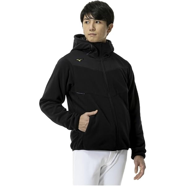 Amazon | [ミズノ] 野球 長袖ウインドブレーカー フリースフーディ