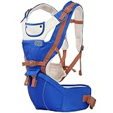 Zhhyltt 抱っこ紐 ベビーキャリア メッシュタイプ 通気性がよい 調整可 軽量パッド入 腰負担軽減 メッシュ 素材 Baby Carrier Cool Air Mesh Bundle Sling