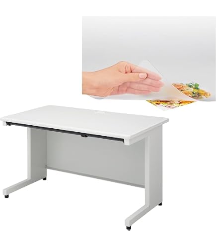 Amazon | 【新生活2点セット】プラス オフィスデスク パソコンデスク